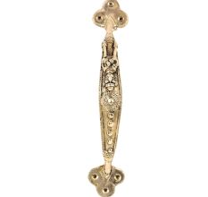 Brass Door Handle In Dokra Art
