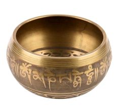 Brass Himalayan Singing Bowls  with Wooden Mallet