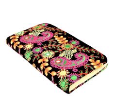 Black Box Embroidery Colorful Clutch