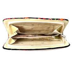 Black Box Embroidery Colorful Clutch