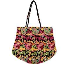 Black Color Embroidery Bag