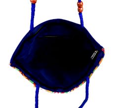 Dark Blue Colorful Traditional Handmade Bag