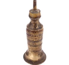 Vintage Long Brass Oil Lamp