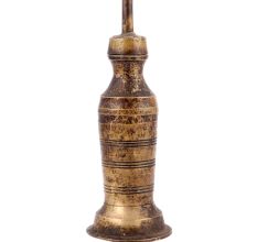 Vintage Long Brass Oil Lamp