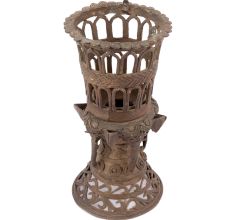 Multipurpose Elephant Long Dokra Brass Pot