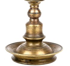 Gold Brass Samay Diya Oil Diwali Puja Lamp