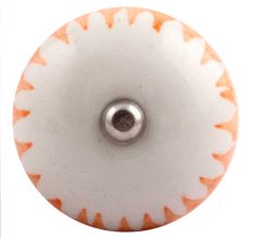 Amber Chakra Ceramic Wine Stopper