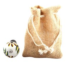 Olive county Leaf Ceramic Wine Stopper