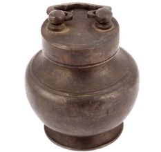 Brass Water Drinking Pot Kamandal with Cap