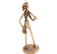 A Brass Tribal Woman Worker