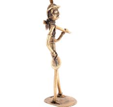 A Brass Tribal Woman Worker