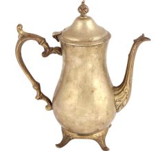 Brass Teapot Vintage Pitcher
