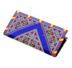 Blue Small Clutch Purse Bag