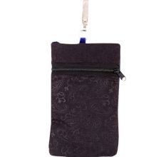 Navy Camel Mini Purse/Mobile Pouch For Womens Hook