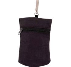 Black Kalash Mini Purse / Mobile Pouch For Womens Hook