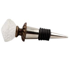 Clear Glass Wine Stopper