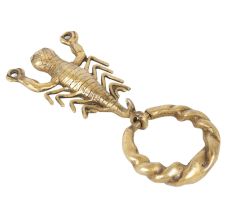 Scorpion Design Vintage Style  Brass Door Knocker