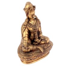 Brass Statue Anger Sitting Buddha Meditating
