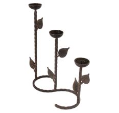 Vintage Brass Candle Stand