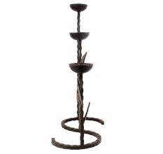 Vintage Brass Candle Stand