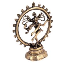 Brass Nataraj Dancing Shiva Statue