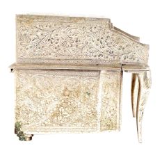 Stunning Art Deco Nickel Silver Colored Box