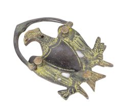 Vintage Bronze Eagle Door Knocker