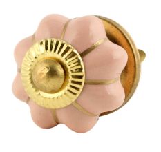 Peach Melon Knob Small