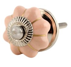 Peach Melon Knob Small
