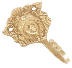 Bronze Hooks Female Face