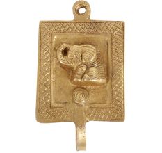 Brass Elephant Wall Hooks