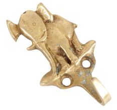 Brass Elephant Statue Wall Hooks