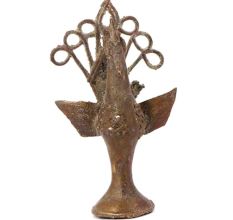 Brass Peacock Tribal Art