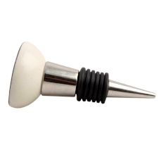Red Star Fish Flat Ceramic Wine Stopper