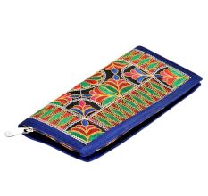 Blue Hand Clutch Indian Tribal Banjara Clutch Bag