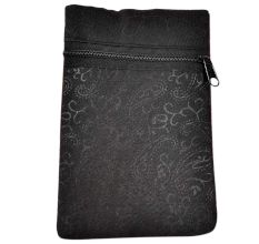 Navy Embroidered Mobile Money Purse Cover Pouch Purse Sling bag