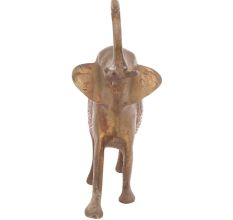 Solid Brass Indian Elephant Figurine