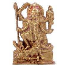 Hindu Goddess Kali Maa Brass Statue