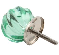 Mint Interior Cut Glass Dresser Knob Online