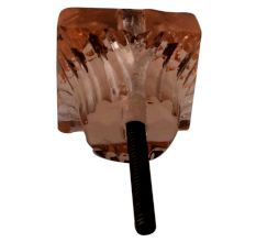 Pink Glass Square Cut Cabinet Knob Online