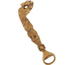 Handecor Brass Tribal Bottle Opener Showpiece