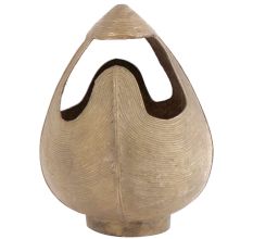 Brass Spiral Egg Shape Water Pot
