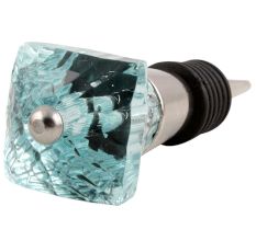 Water Glass Square Cut Wine Stopper