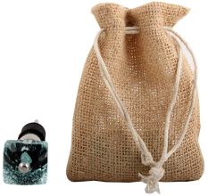 Water Glass Square Cut Wine Stopper