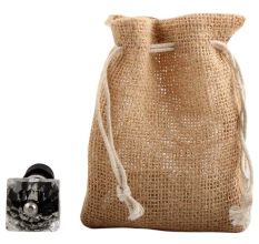 Clear Glass Square Cut Wine Stopper