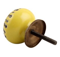 Yellow Ceramic Drawer Knob Online