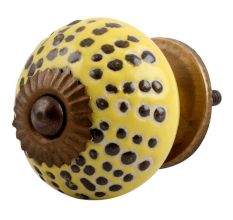 Yellow Ceramic Drawer Knob Online