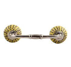 Yellow Ceramic Bridge Handle