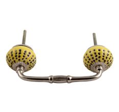Yellow Ceramic Bridge Handle
