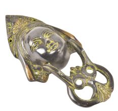 Brass Vicorian Lady Door Knocker
